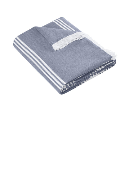 Custom Embroidered Port Authority Clothing Accessories in River Blue Navy/ White