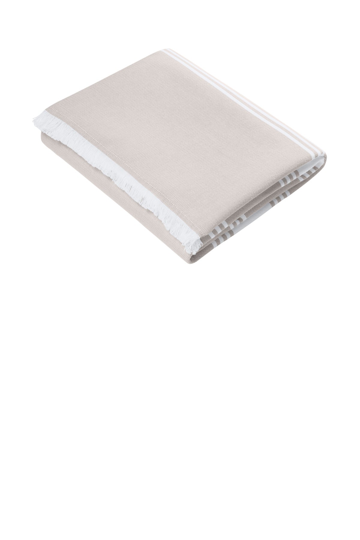 Custom Embroidered Port Authority Clothing Accessories in Sahara/ White