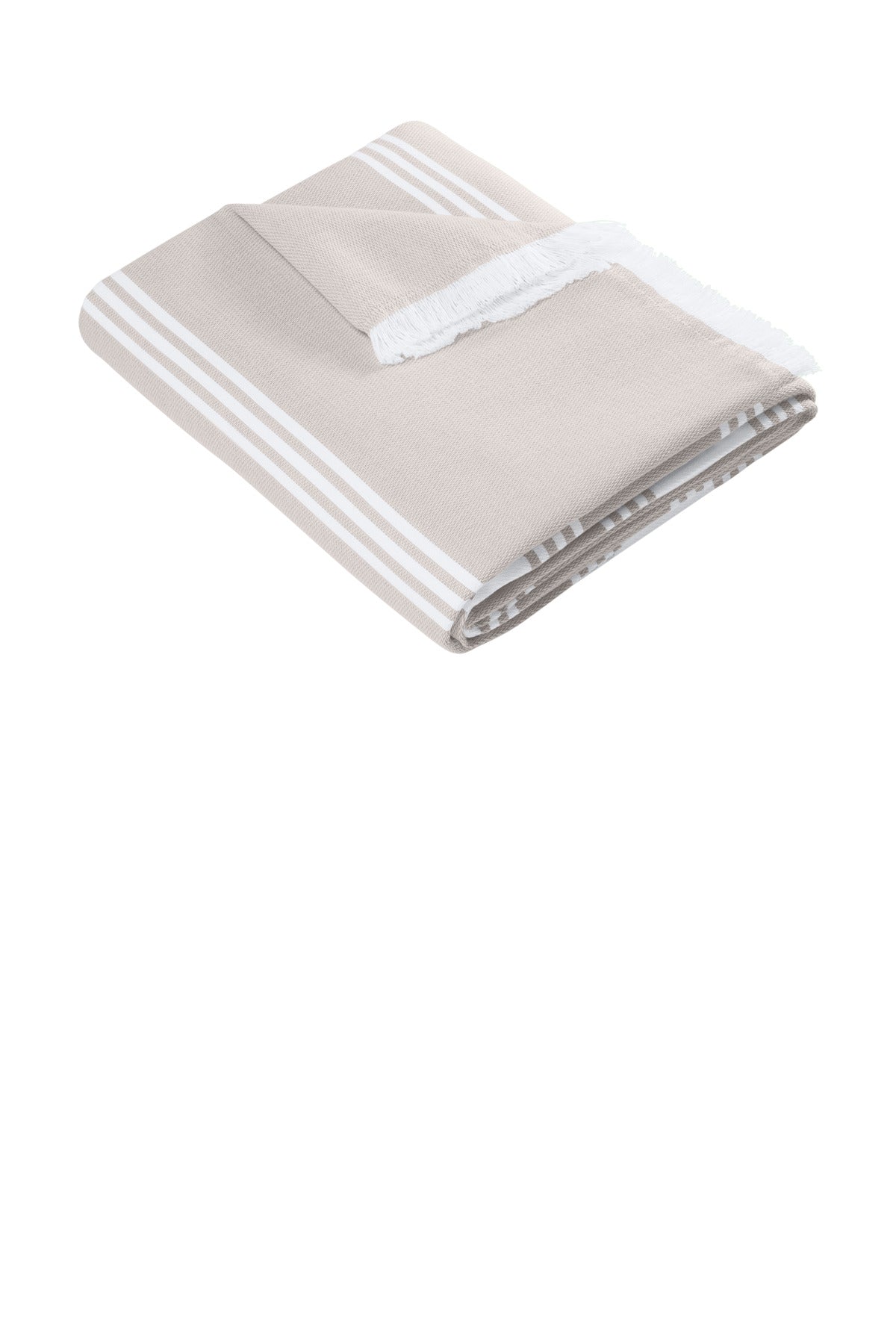Custom Embroidered Port Authority Clothing Accessories in Sahara/ White