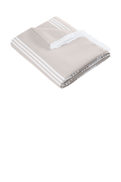 Custom Embroidered Port Authority Clothing Accessories in Sahara/ White