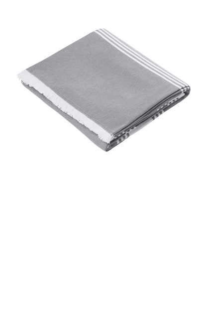 Custom Embroidered Port Authority Clothing Accessories in Sterling Grey/ White