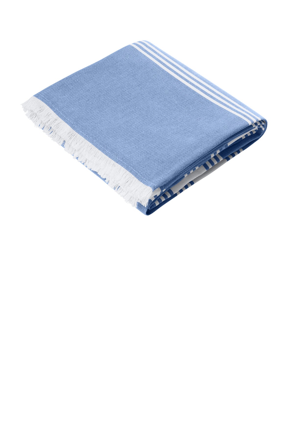 Custom Embroidered Port Authority Clothing Accessories in Strong Blue/ White