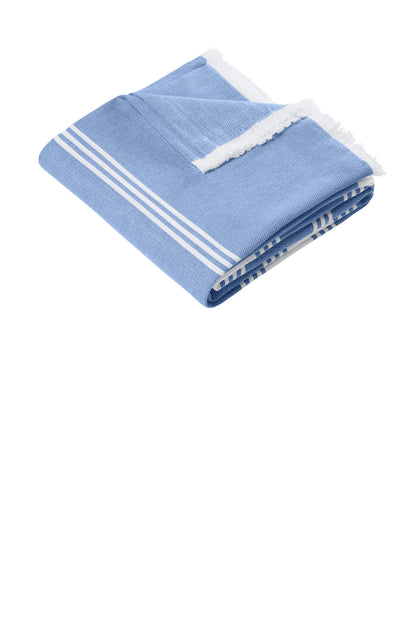 Custom Embroidered Port Authority Clothing Accessories in Strong Blue/ White