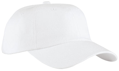 Custom Embroidered Port Authority Caps in White