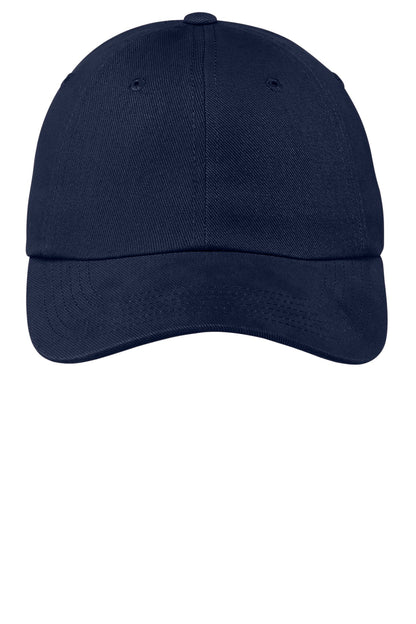 Port Authority Brushed Twill Cap.  BTU