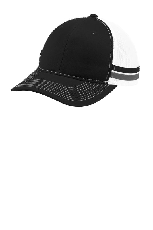 Port Authority    Two-Stripe Snapback Trucker Cap. C113