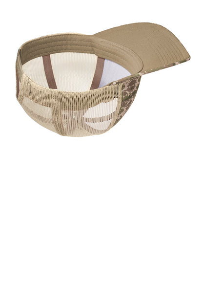 Port Authority  Digi Camo Snapback Trucker Cap C114