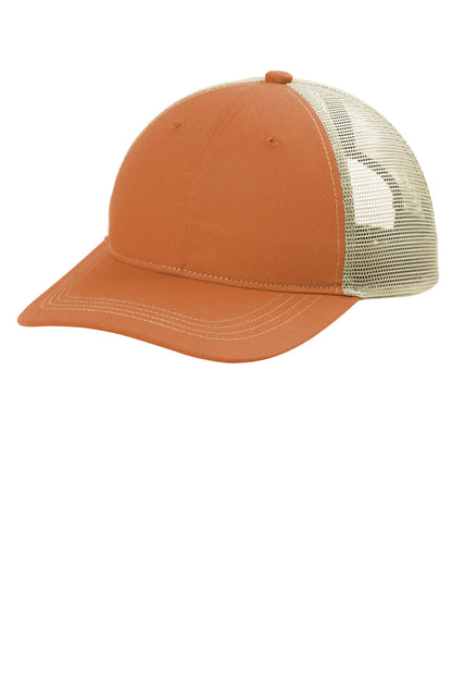 Port Authority Unstructured Snapback Trucker Cap C119