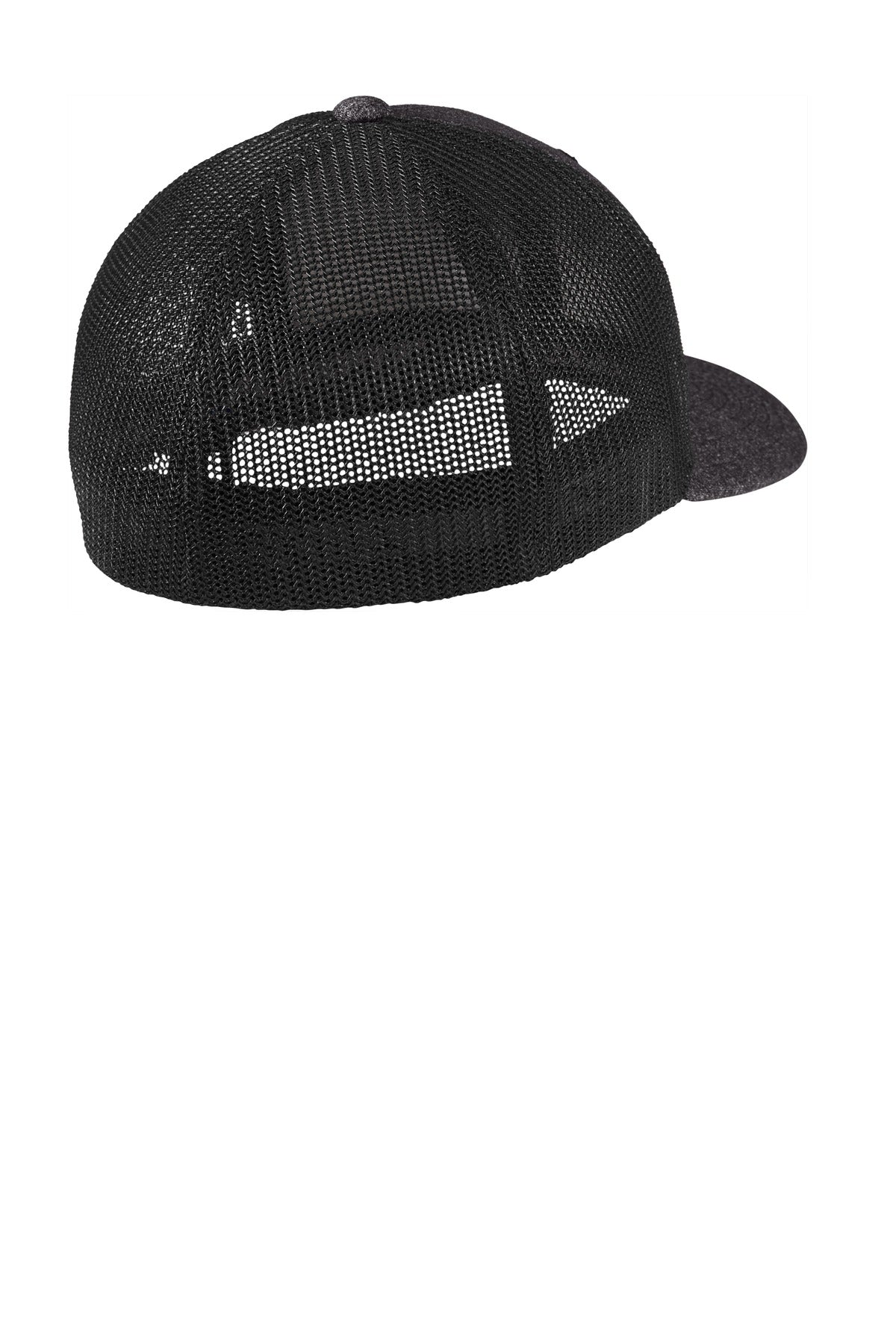 Port Authority  Flexfit  Melange Mesh Back Trucker Cap C302