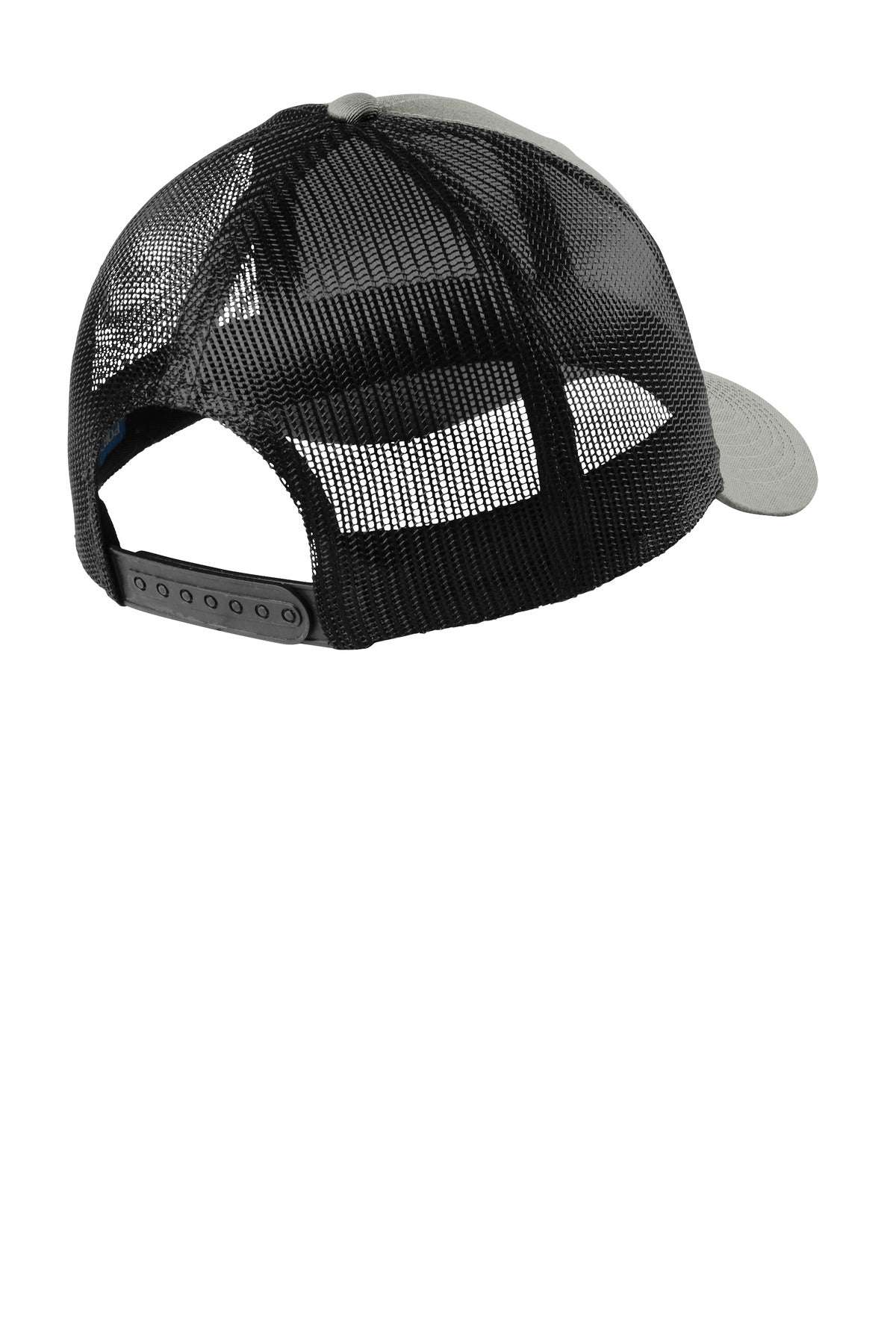 Custom Embroidered Port Authority Caps in Heather Grey/ Black