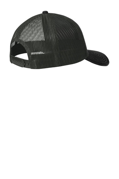 Custom Embroidered Port Authority Caps in Black/ Grey Steel
