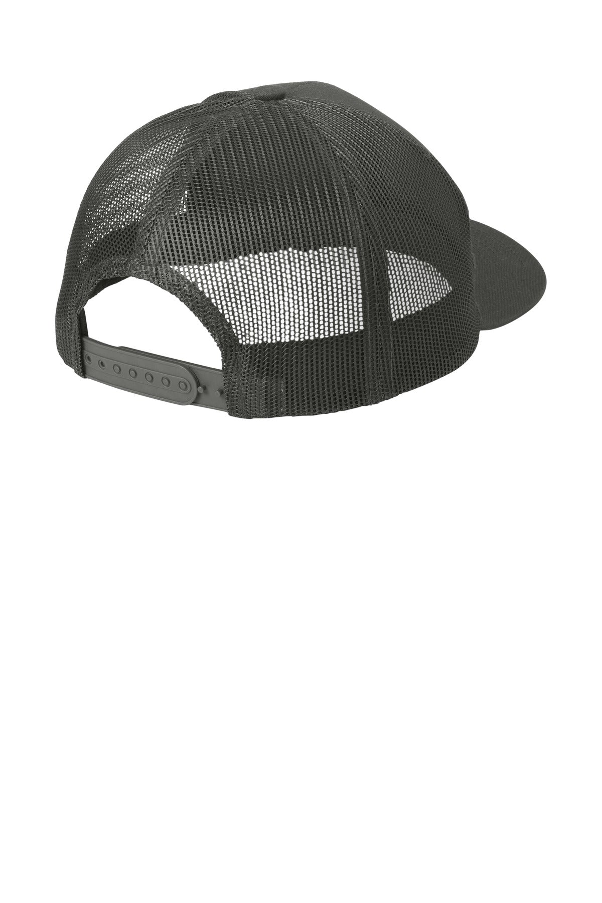 Custom Embroidered Port Authority Caps in Grey Steel