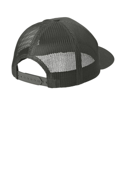 Custom Embroidered Port Authority Caps in Grey Steel