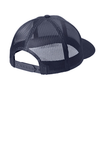 Custom Embroidered Port Authority Caps in True Navy