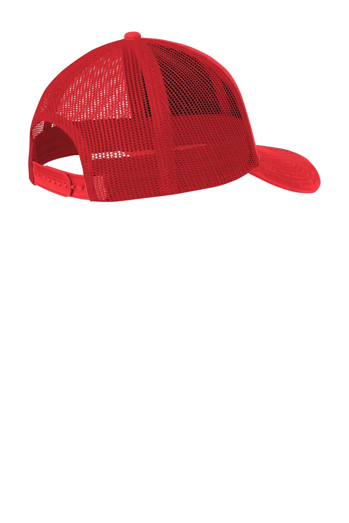 Custom Embroidered Port Authority Caps in True Red