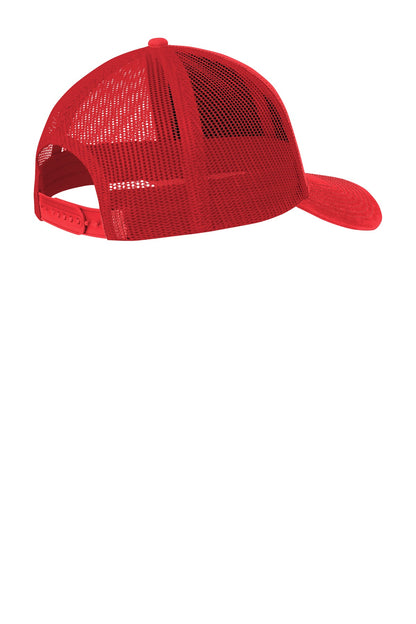 Custom Embroidered Port Authority Caps in True Red