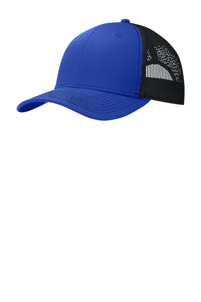 Custom Embroidered Port Authority Caps in True Royal/ Black