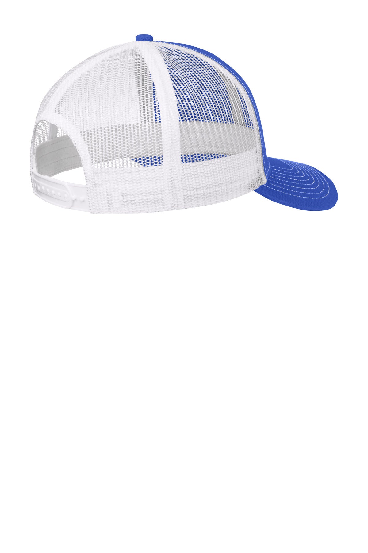 Custom Embroidered Port Authority Caps in True Royal/ White
