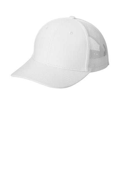 Custom Embroidered Port Authority Caps in White