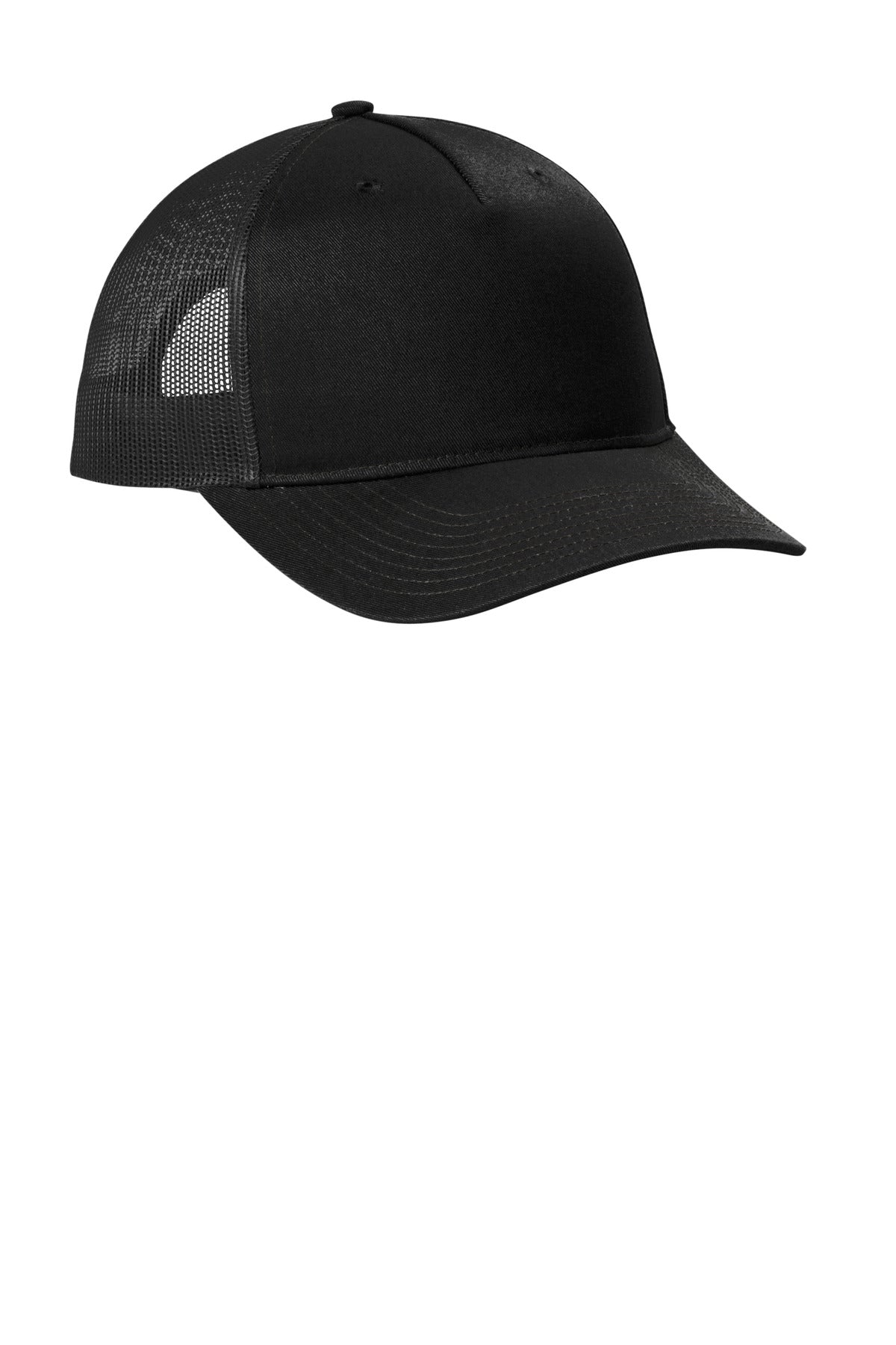 Custom Embroidered Port Authority Caps in Black
