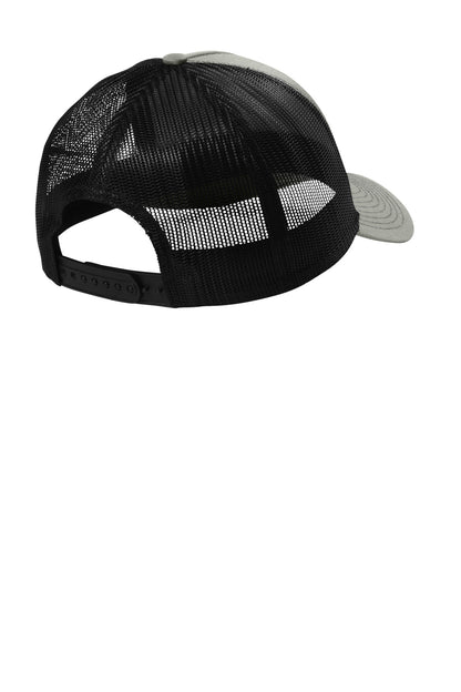 Custom Embroidered Port Authority Caps in Heather Grey/ Black