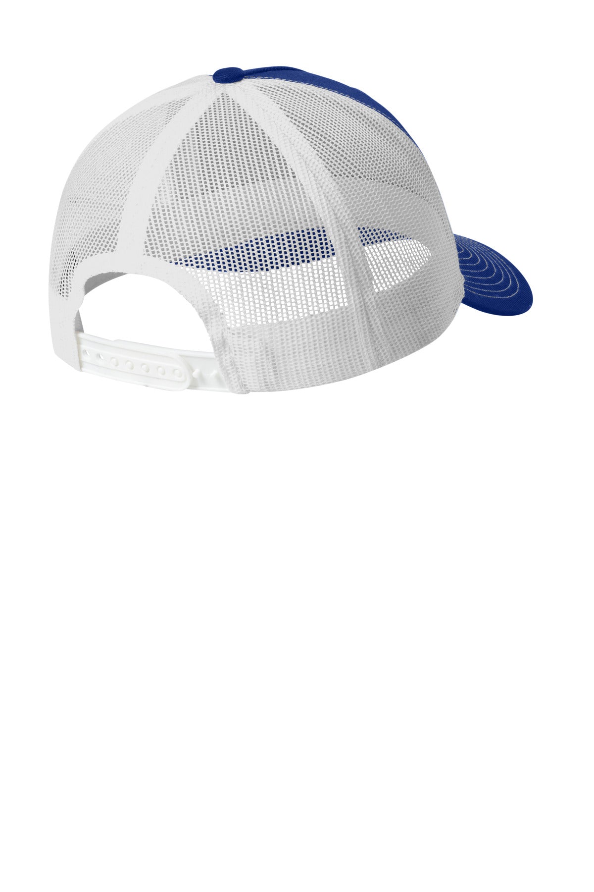Custom Embroidered Port Authority Caps in Patriot Blue/ White