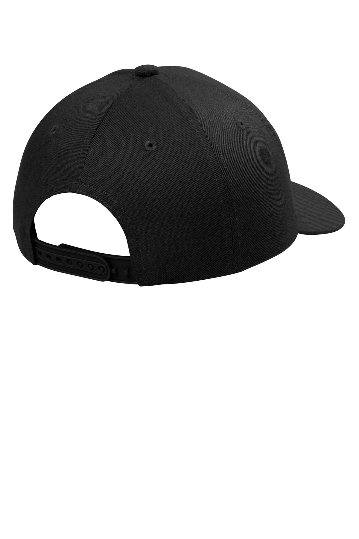 Custom Embroidered Port Authority Caps in Black
