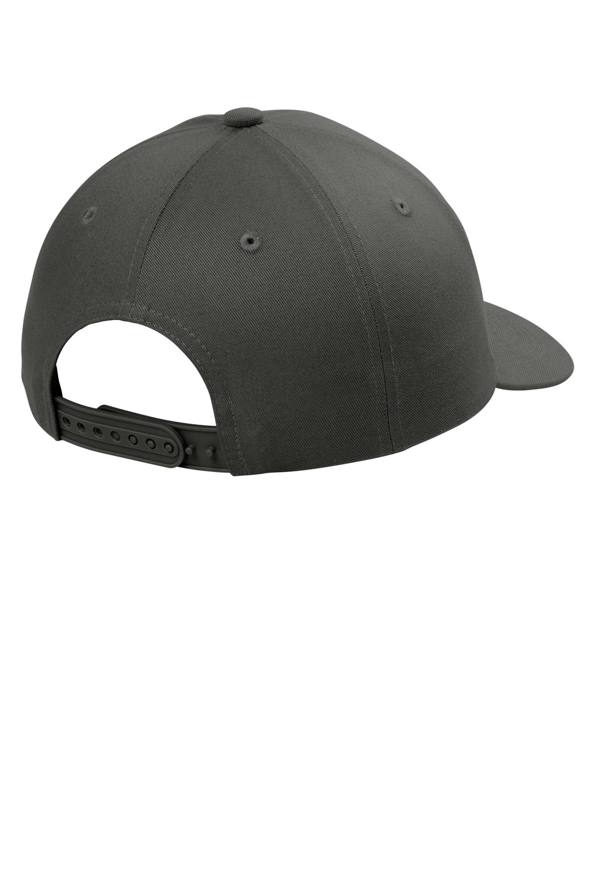 Custom Embroidered Port Authority Caps in Grey Steel