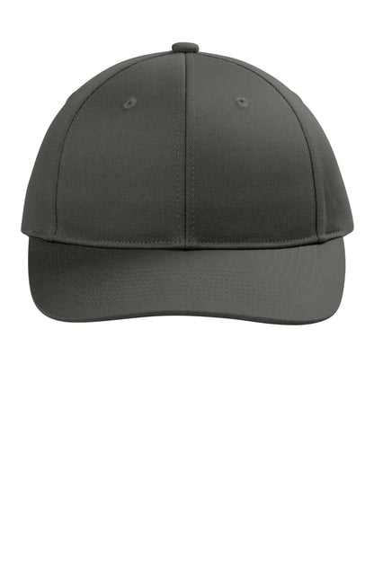 Custom Embroidered Port Authority Caps in Grey Steel