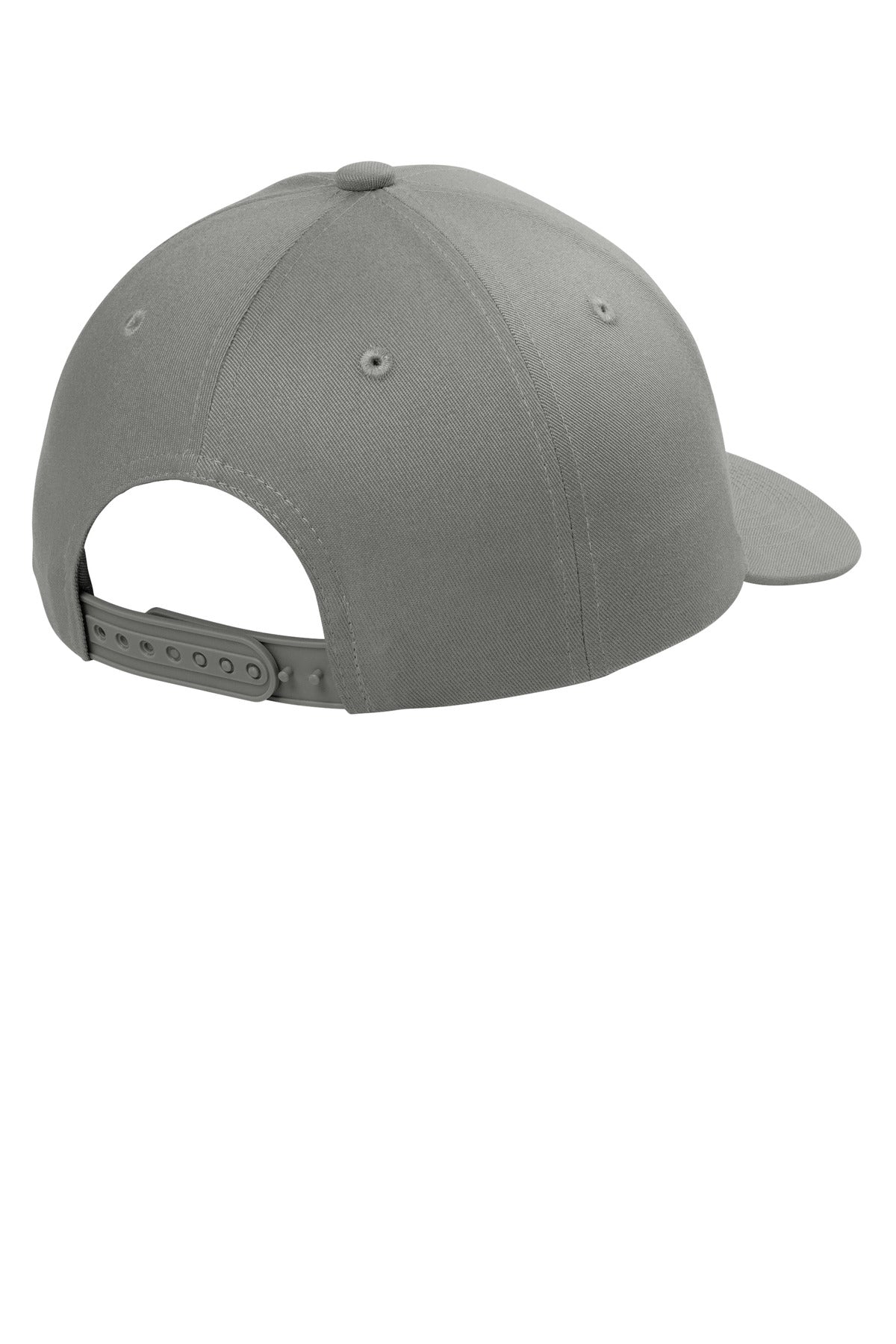 Custom Embroidered Port Authority Caps in Gusty Grey