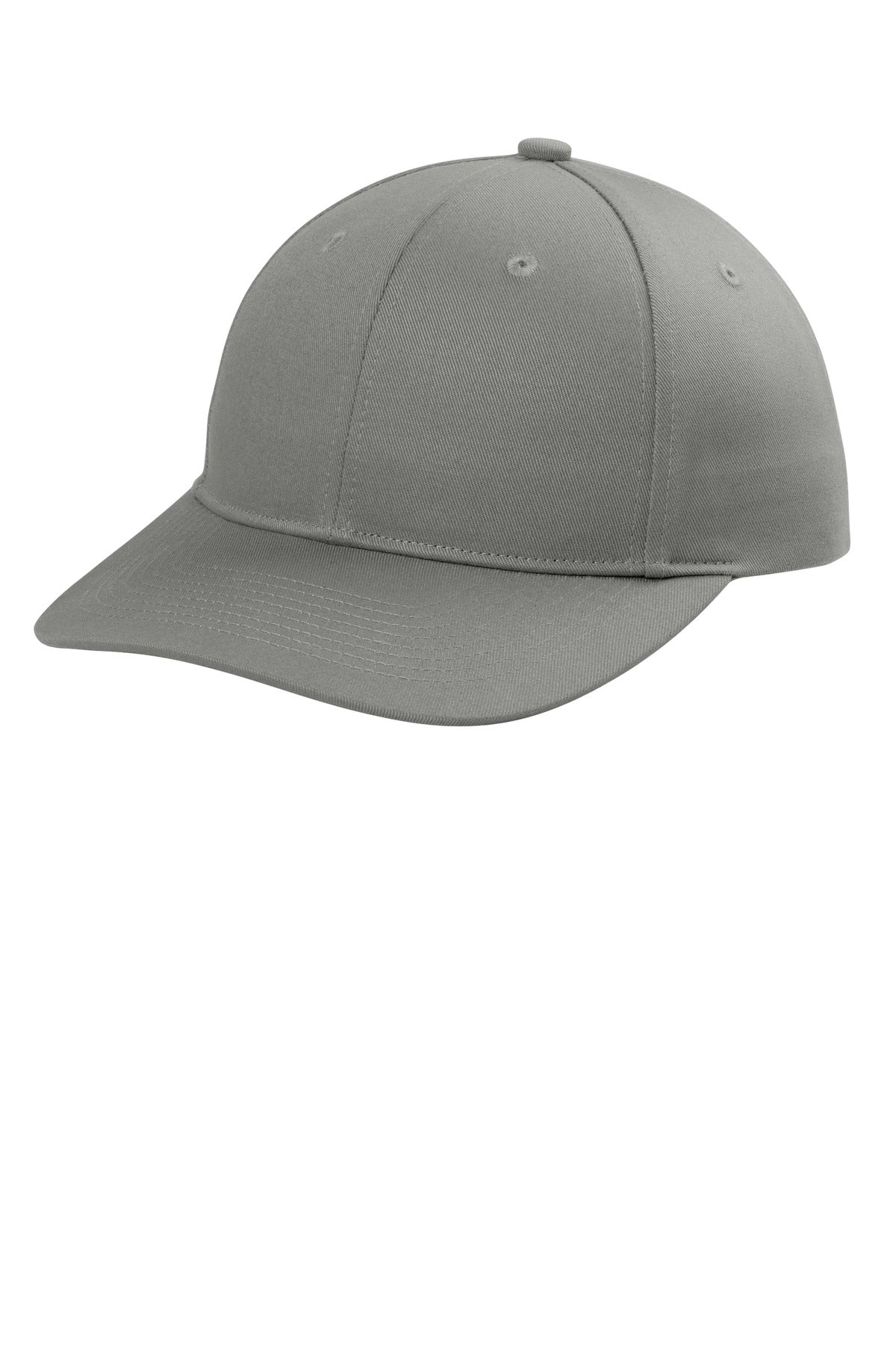 Custom Embroidered Port Authority Caps in Gusty Grey