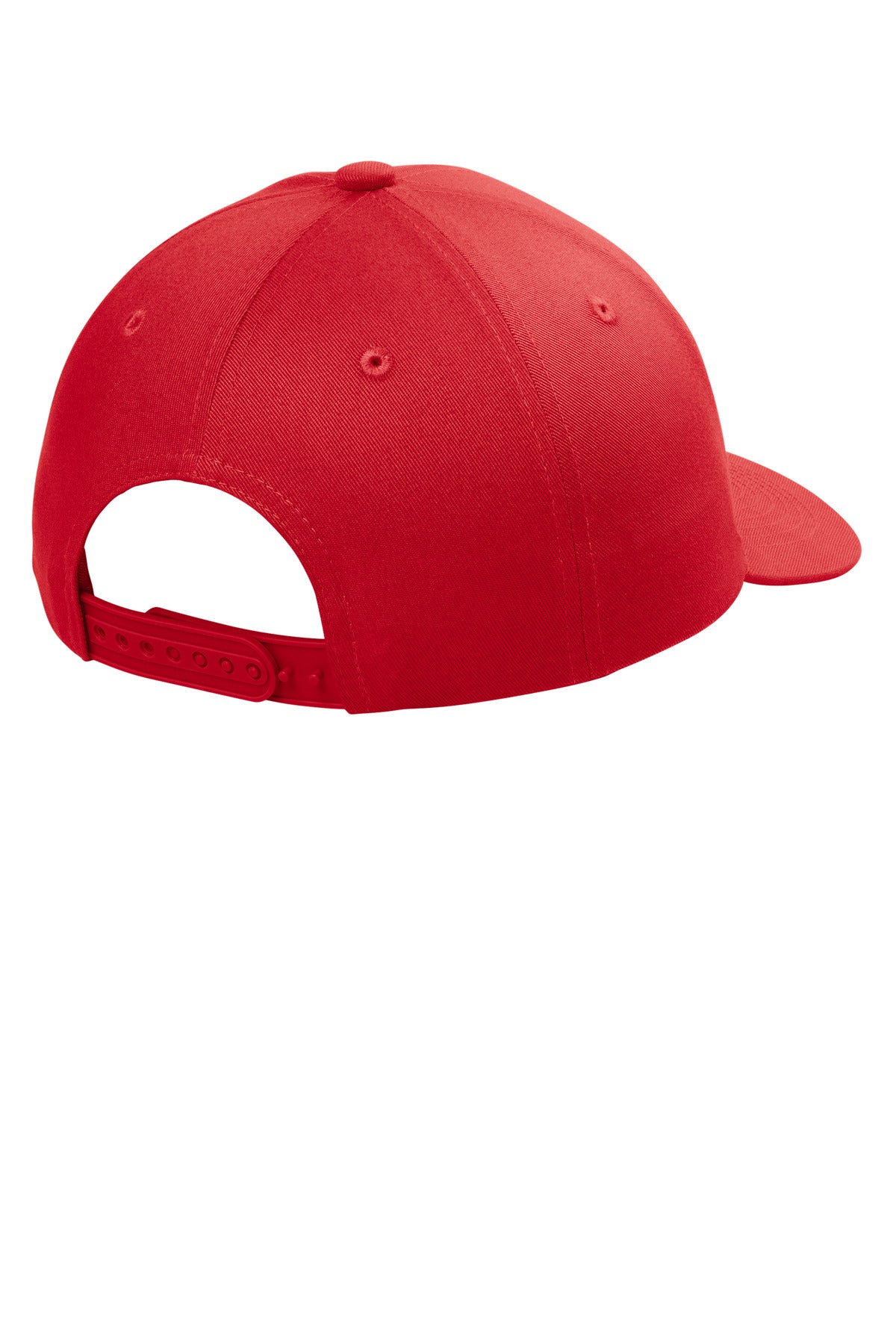 Custom Embroidered Port Authority Caps in True Red