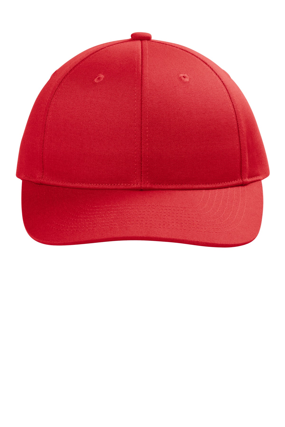 Custom Embroidered Port Authority Caps in True Red
