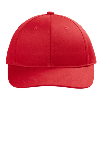 Custom Embroidered Port Authority Caps in True Red