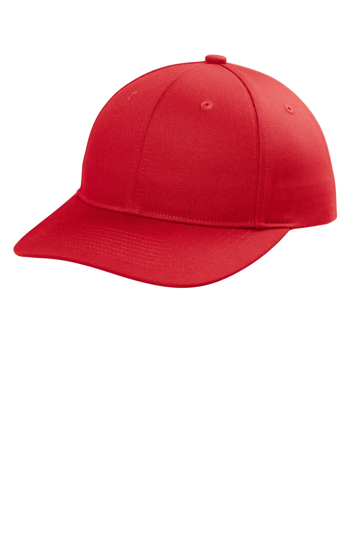 Custom Embroidered Port Authority Caps in True Red