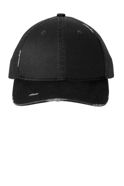 Custom Embroidered Port Authority Caps in Black/ Black