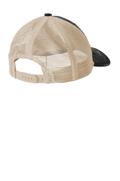 Port Authority Distressed Mesh Back Cap C600