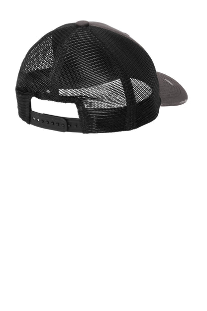 Port Authority Distressed Mesh Back Cap C600