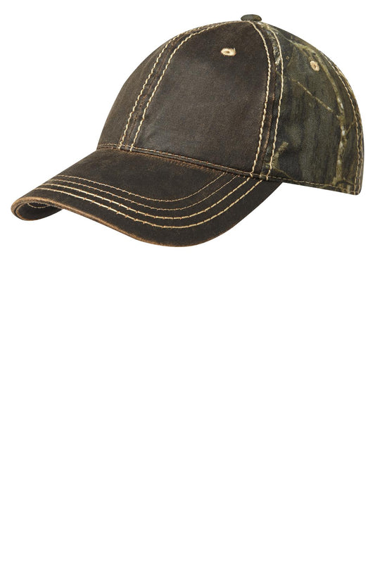 Custom Embroidered Port Authority Caps in Mossy Oak New Break-Up