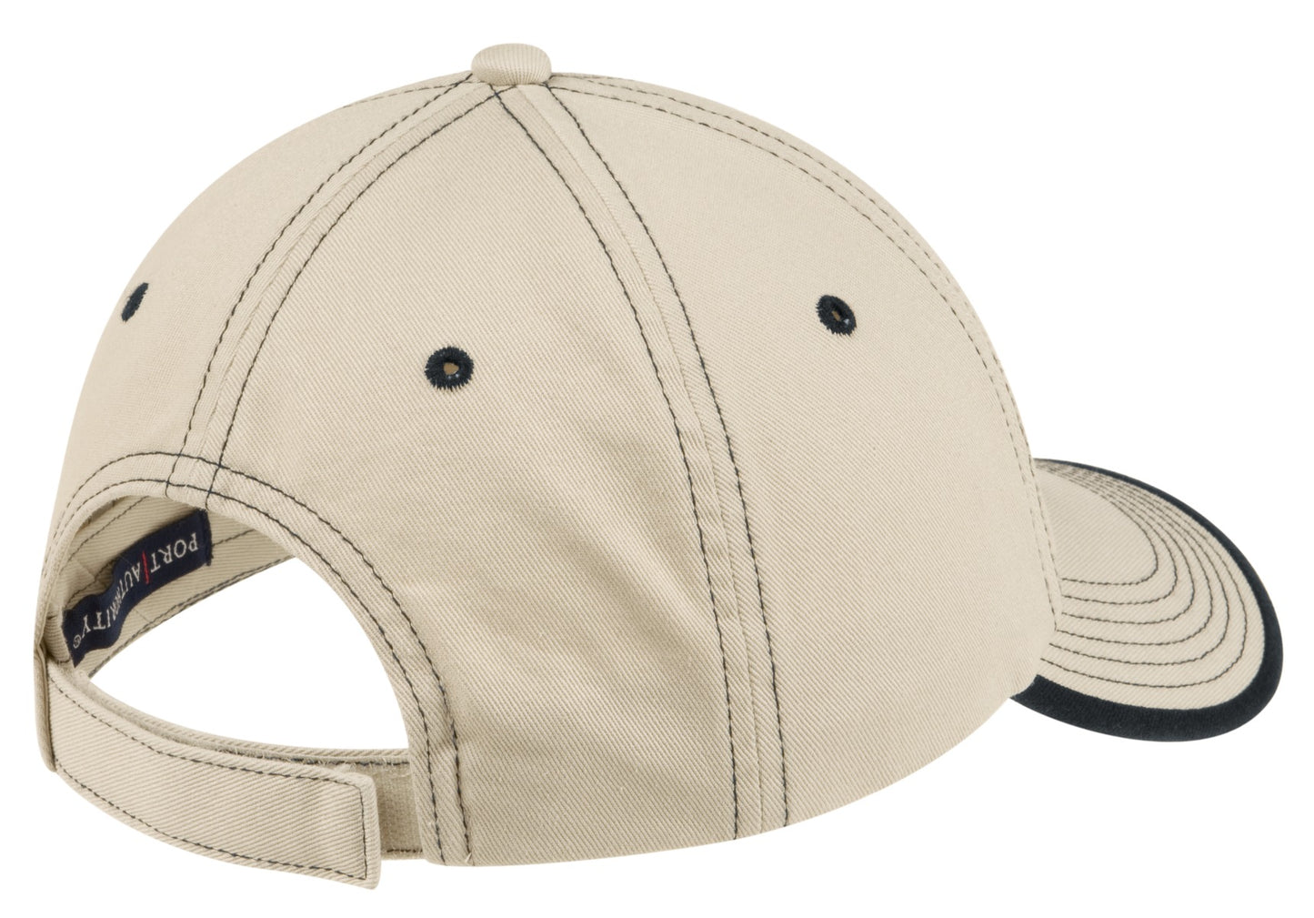 Port Authority Vintage Washed Contrast Stitch Cap.  C835