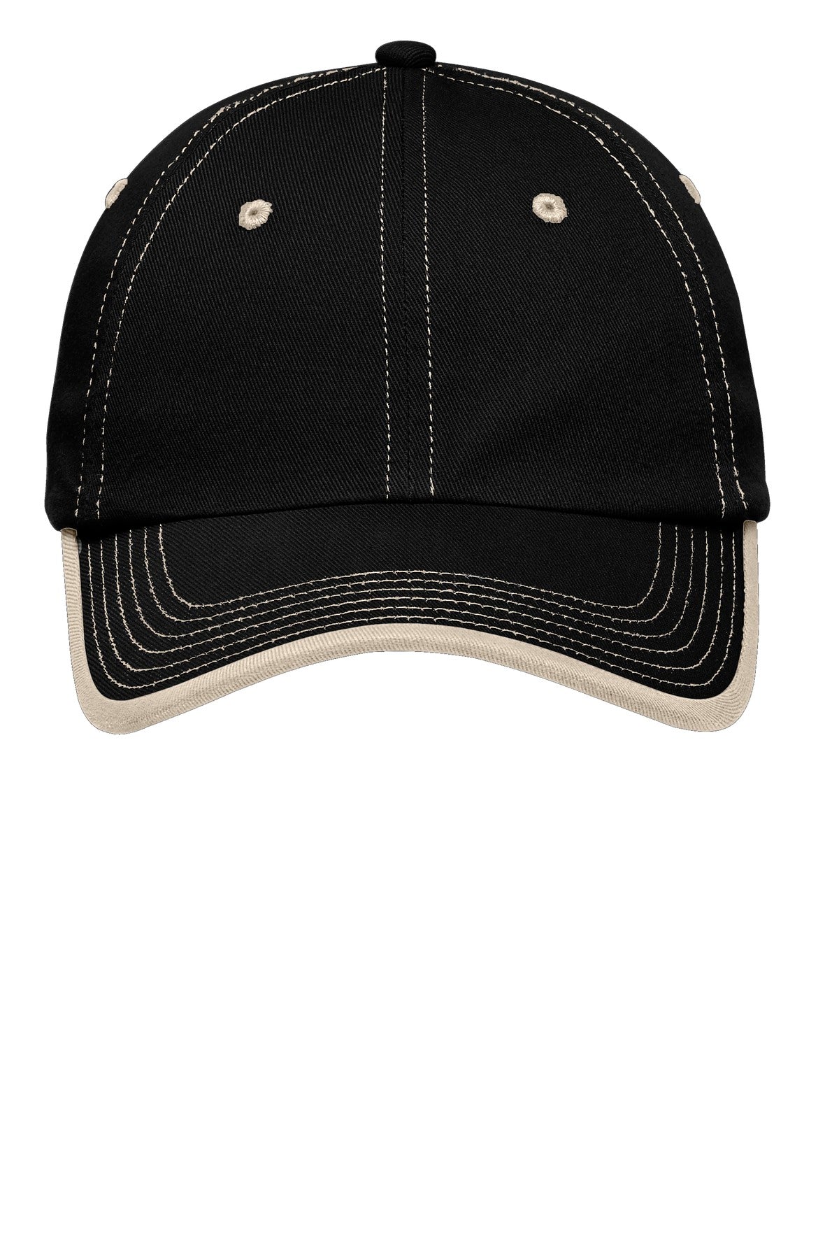 Port Authority Vintage Washed Contrast Stitch Cap.  C835
