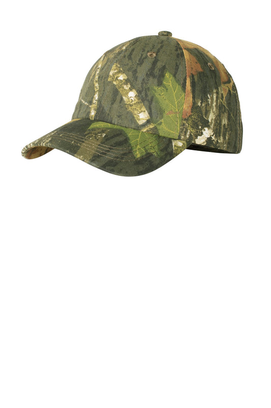 Custom Embroidered Port Authority Caps in Mossy Oak New Break-Up