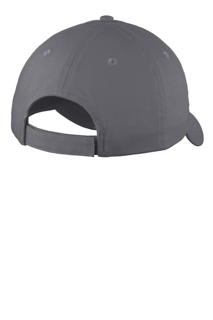 Custom Embroidered Port Authority Caps in Charcoal