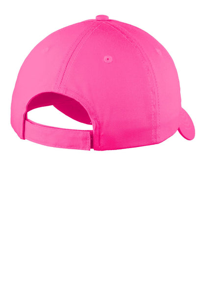 Port & Company Six-Panel Unstructured Twill Cap. C914