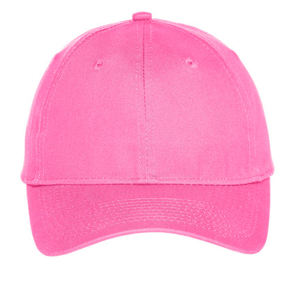 Port & Company Six-Panel Unstructured Twill Cap. C914