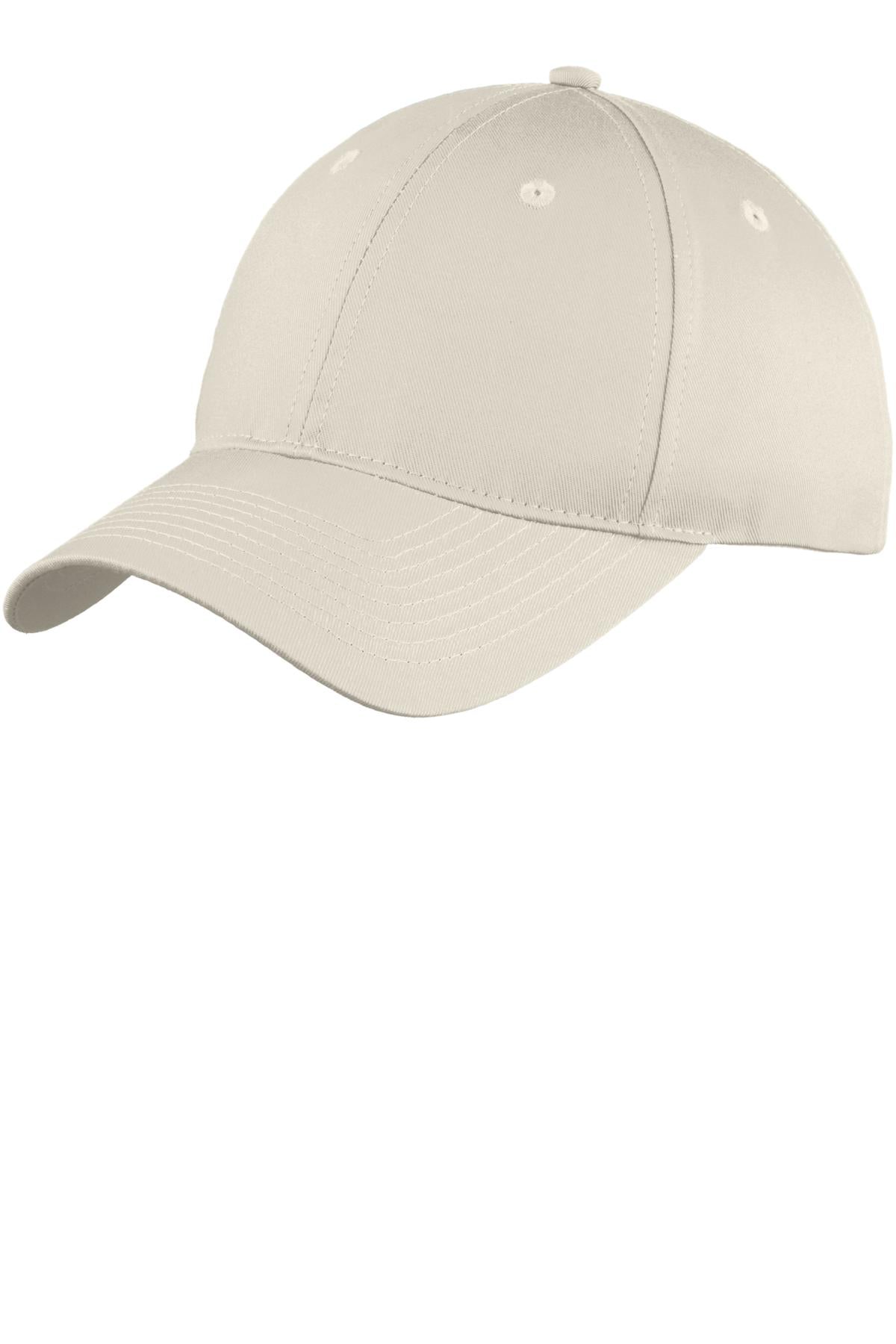 Custom Embroidered Port Authority Caps in Oyster