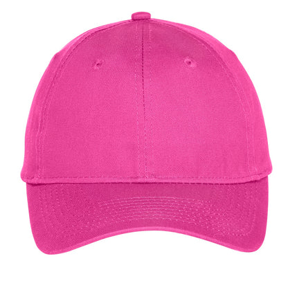 Port & Company Six-Panel Unstructured Twill Cap. C914