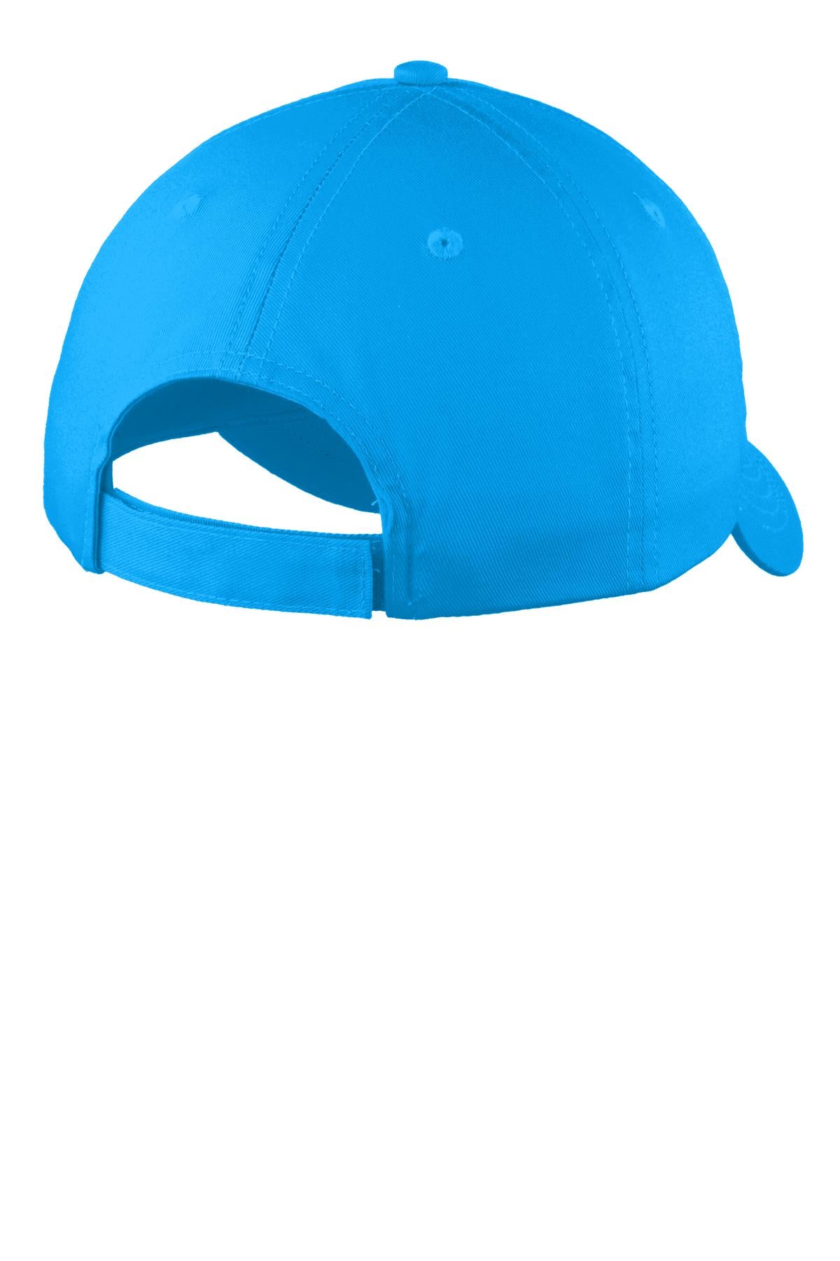 Custom Embroidered Port Authority Caps in Sapphire