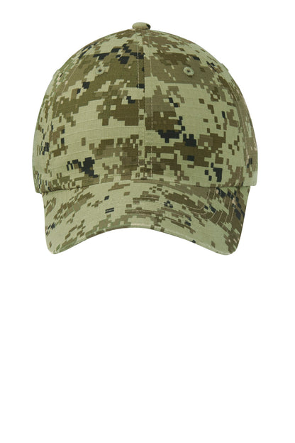 Port Authority Digital Ripstop Camouflage Cap. C925