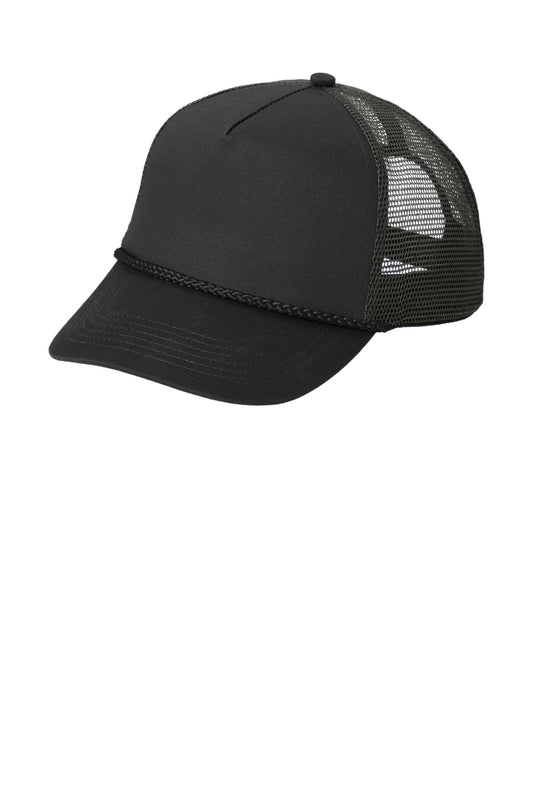 Custom Embroidered Port Authority Caps in Black
